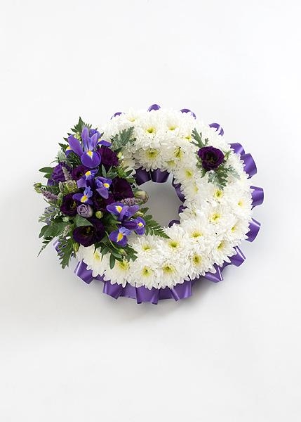Classic Purple Wreath