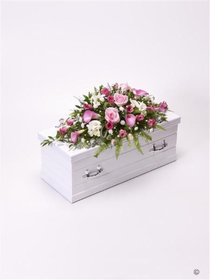 Childrens Casket Spray   Pink