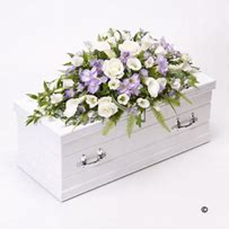 Childrens Casket Spray   Blue