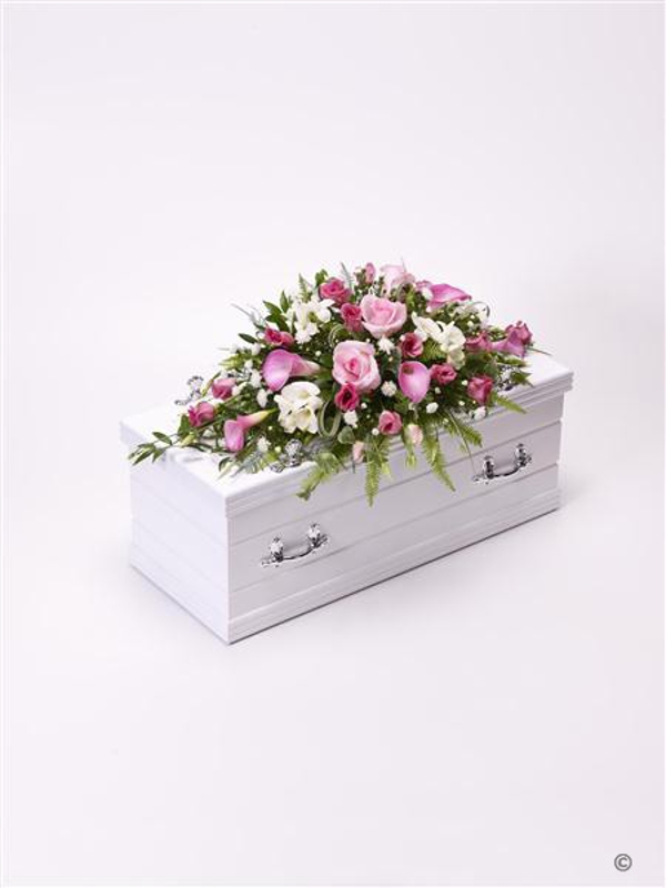 Childrens Casket Spray   Pink